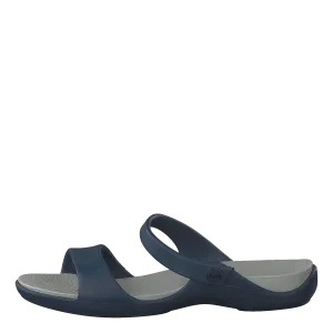 Cleo V Sandal Women Navy/light Grey
