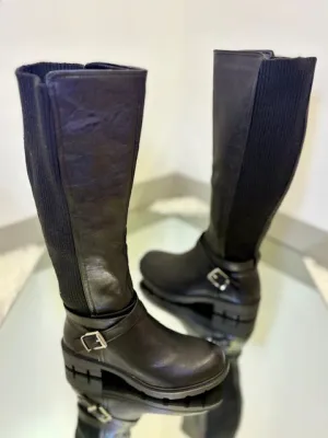 Corky Black Hayride Women's Tall Boots-BLACK