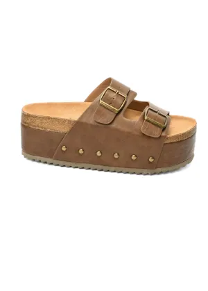 Corky's Wannabe Stacked Sandal