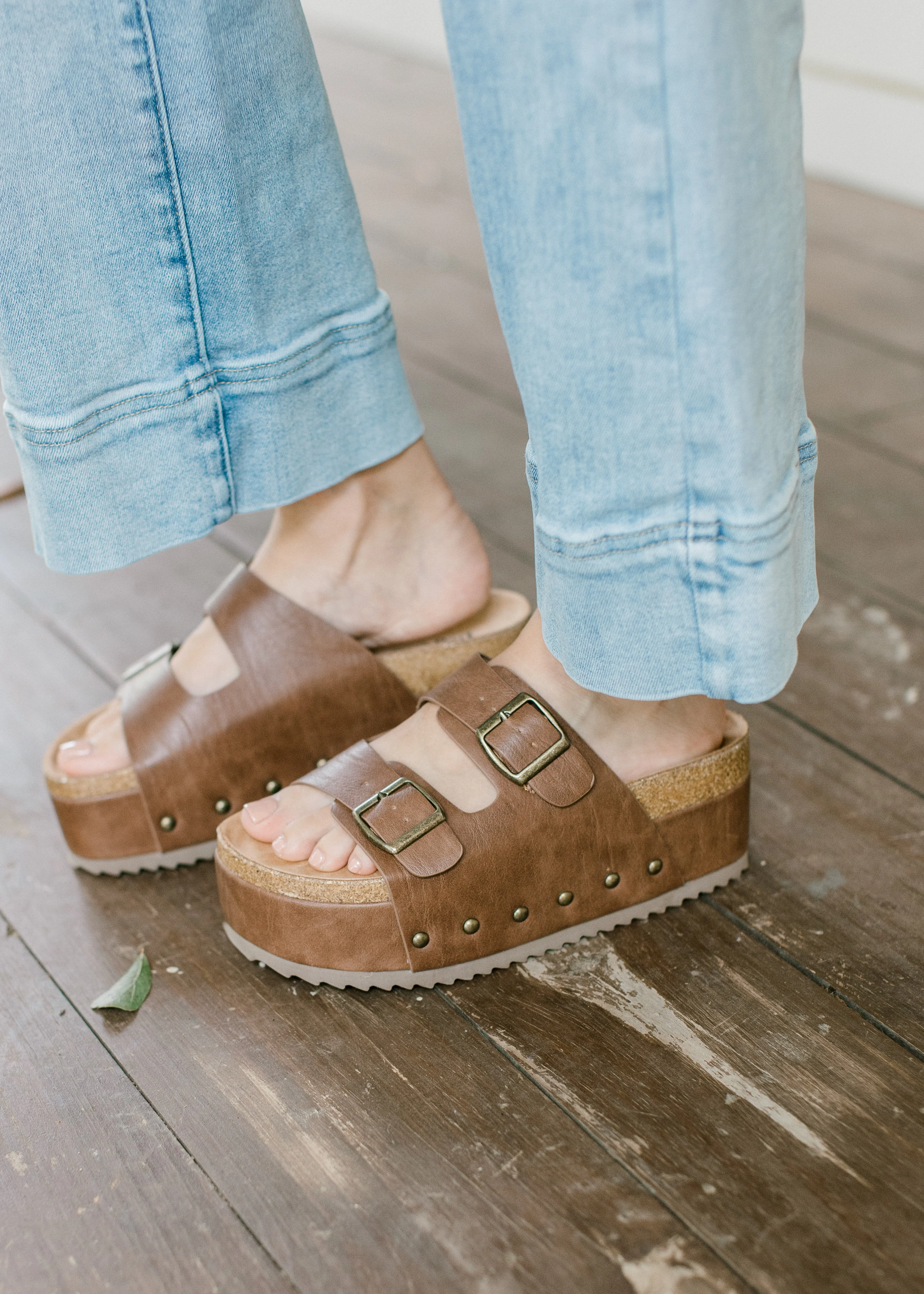 Corky's Wannabe Stacked Sandal