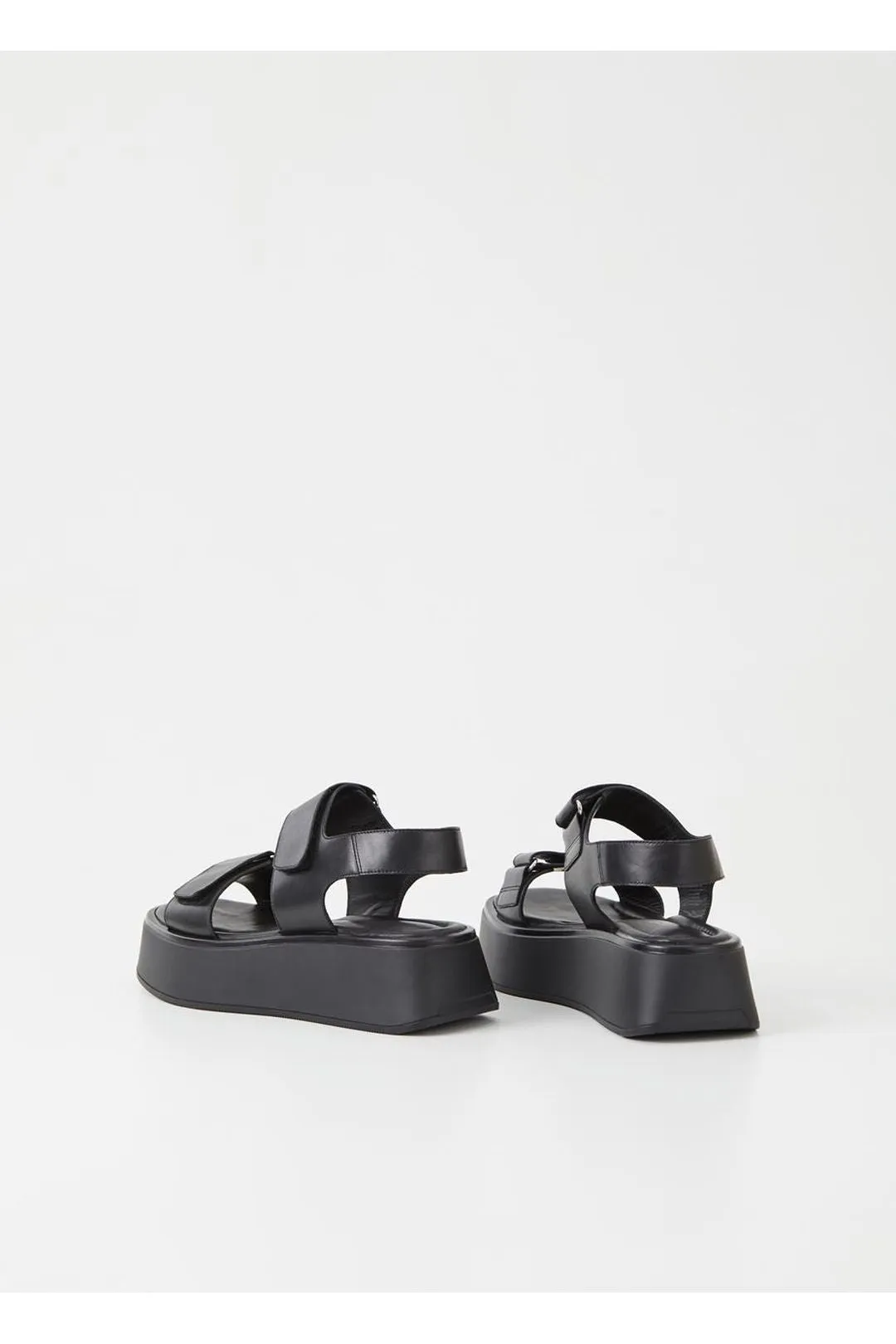 Courtney platform bőrszandál