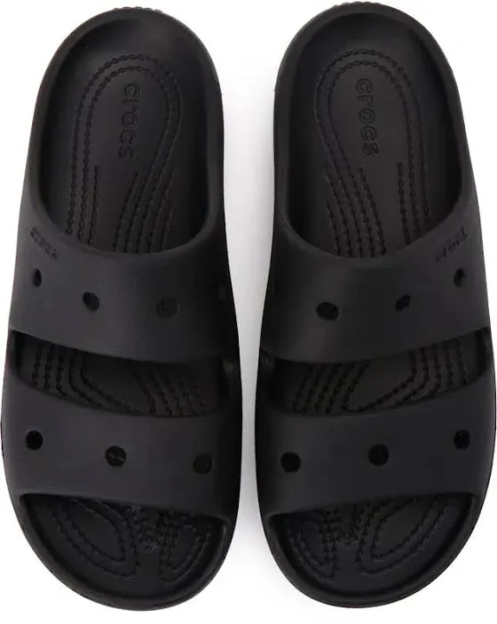 Croc Classic Black Sliders
