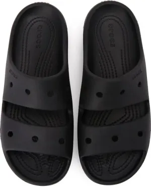 Croc Classic Black Sliders
