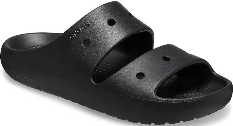 Croc Classic Black Sliders