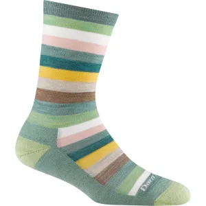 Darn Tough Womens Mystic Stripe Crew Lightweight Lifestyle Socks