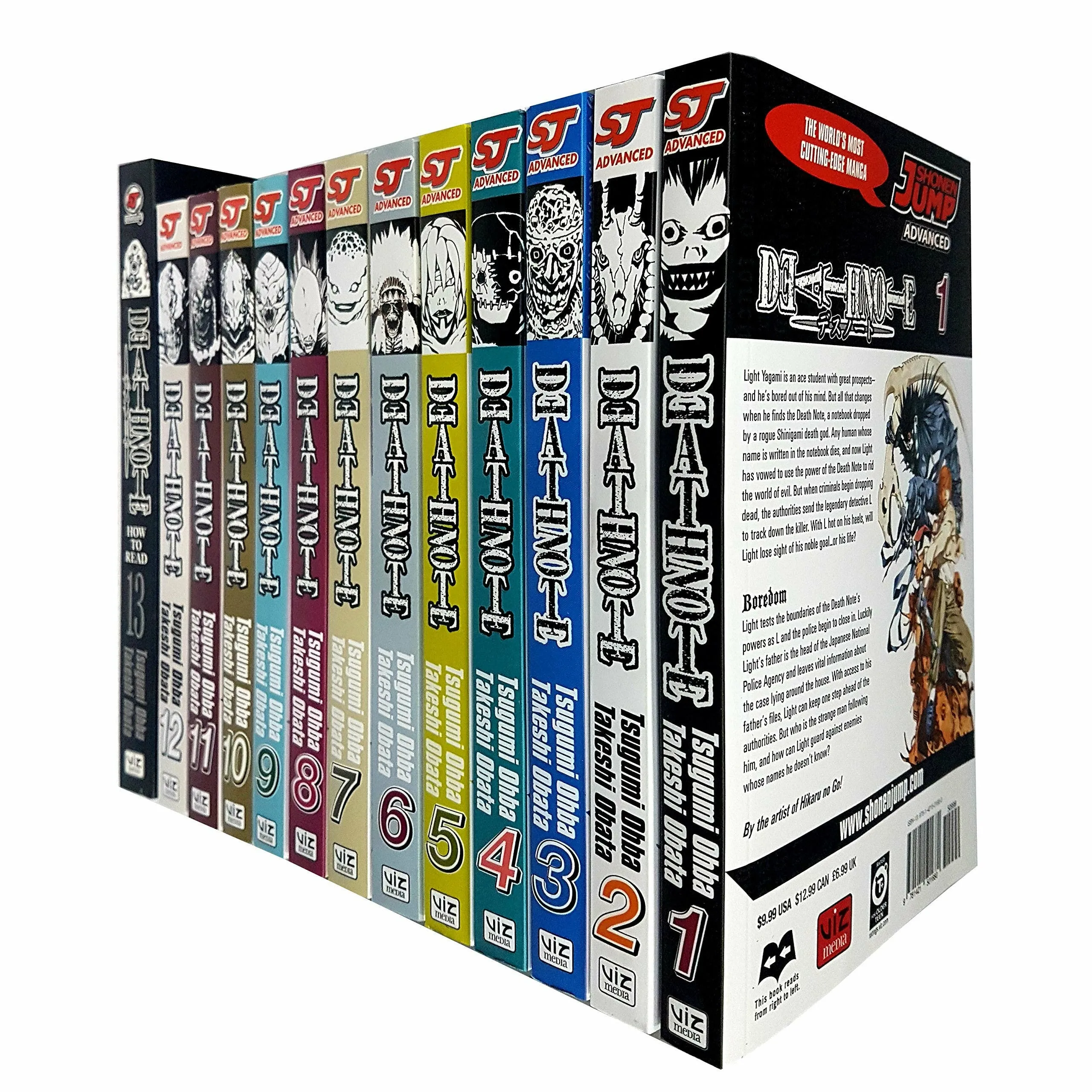 Death Note Collection 1-13 Books Set by Tsugumi Ohba