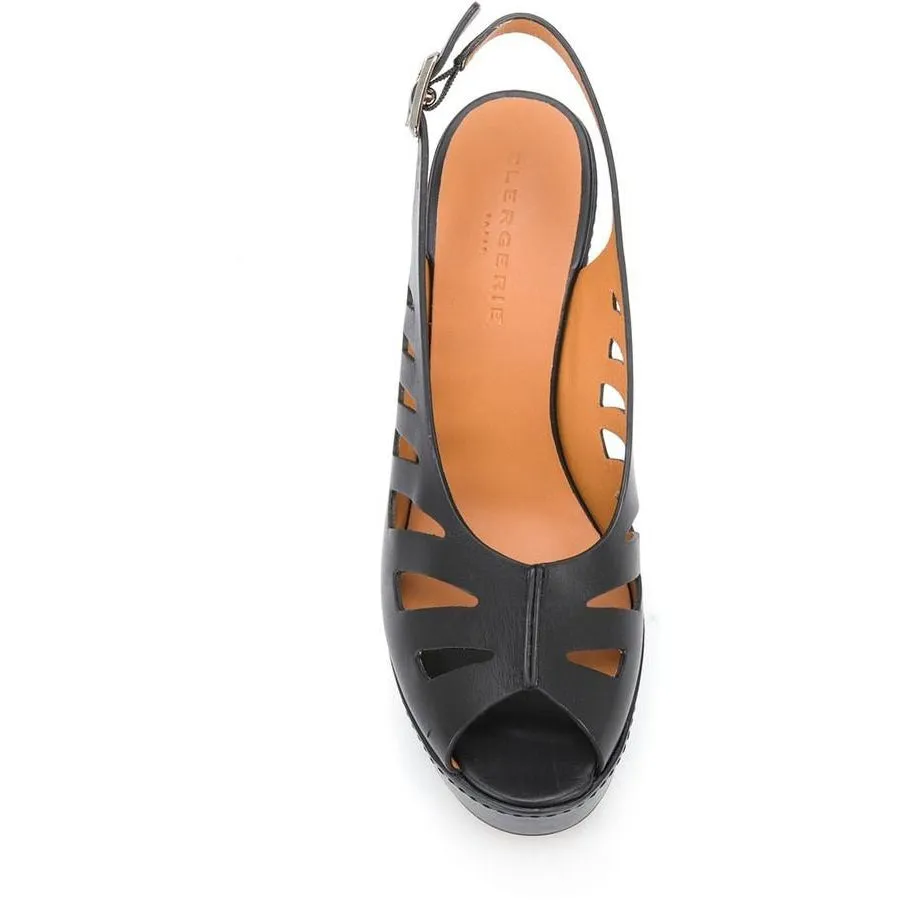 Diane Slingback Platform Wedge Sandals