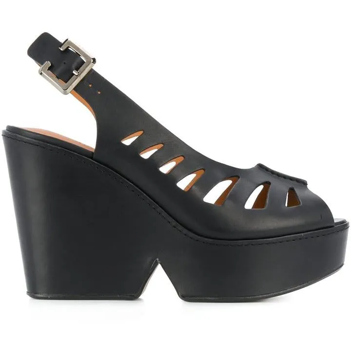 Diane Slingback Platform Wedge Sandals