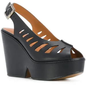 Diane Slingback Platform Wedge Sandals