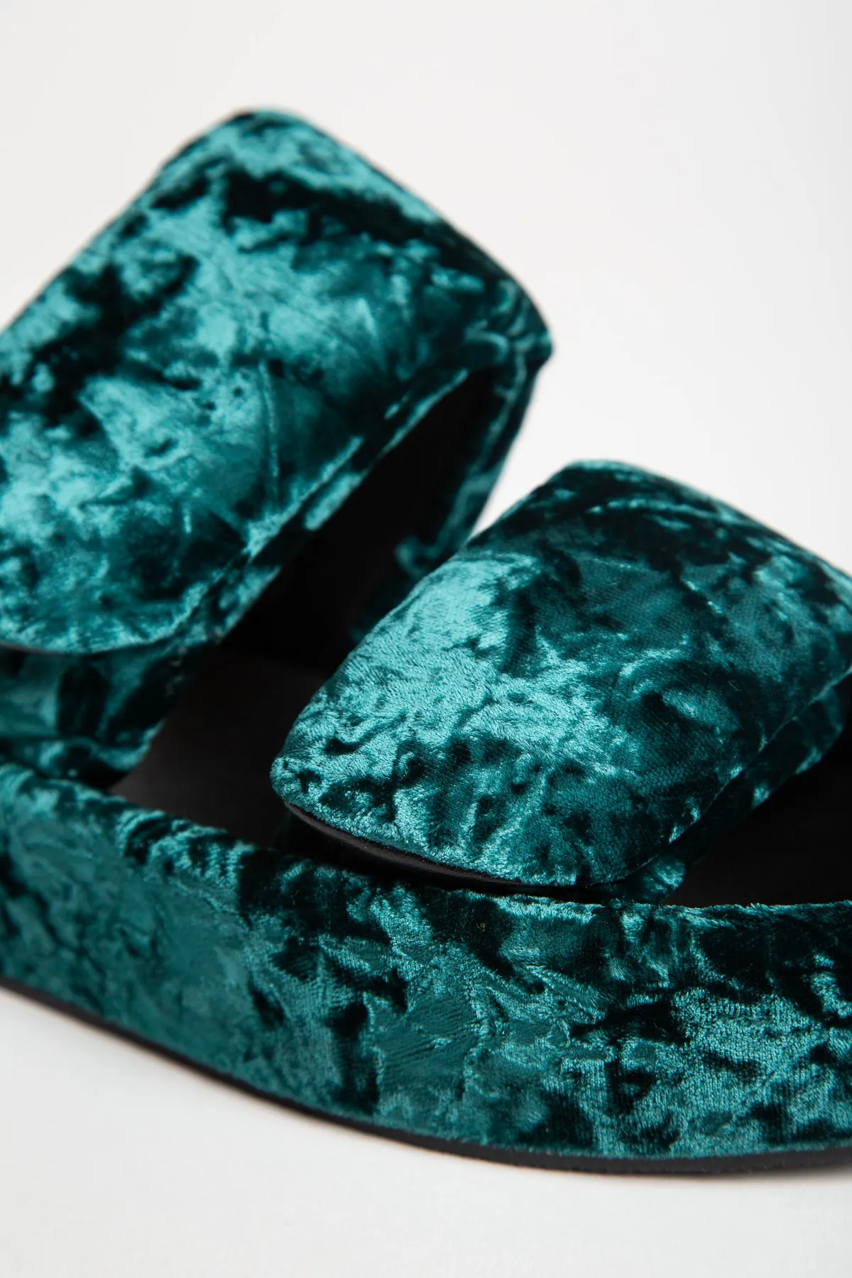 DRIES VAN NOTEN | VELVET SANDALS