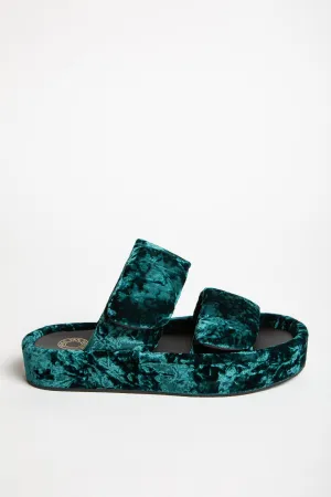 DRIES VAN NOTEN | VELVET SANDALS