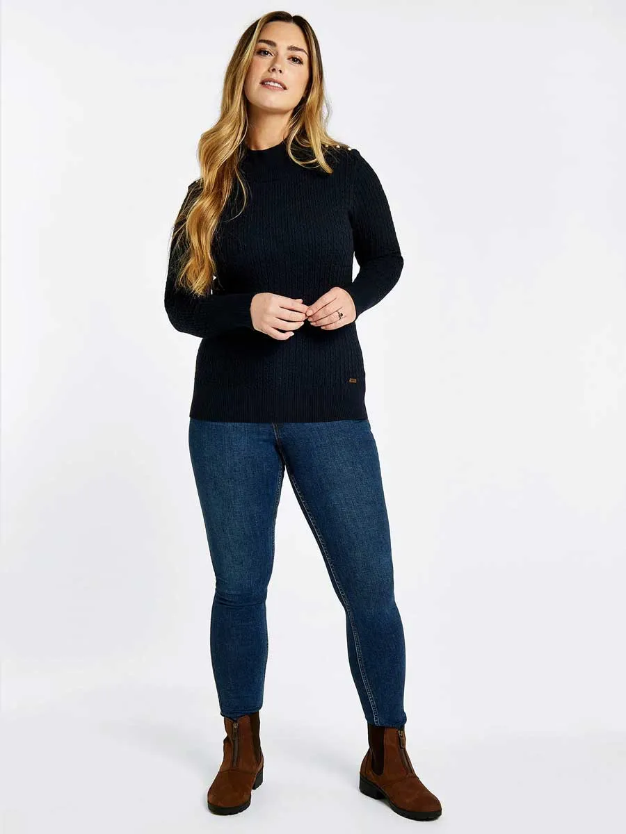 DUBARRY Monkstown Cable Stitch Sweater - Women's - Navy
