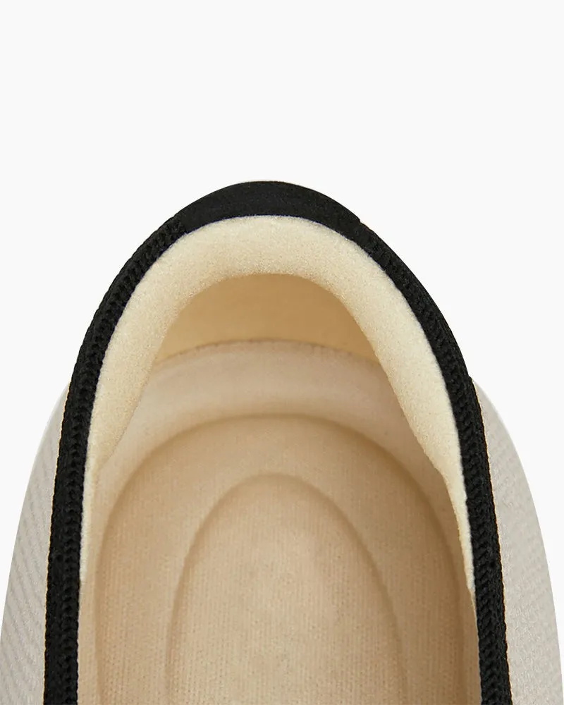 Eco-friendly Square Toe Ballet Flats(AirLeaf)