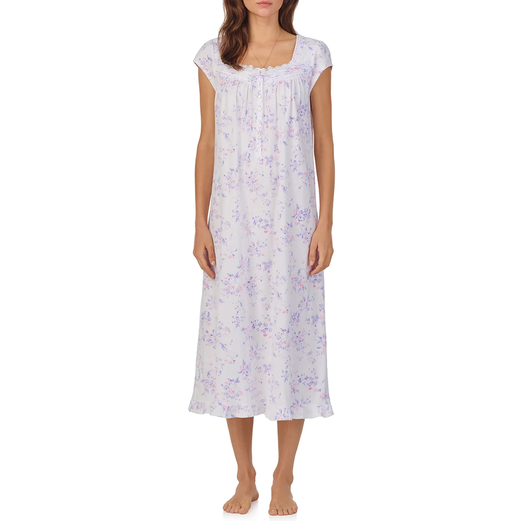 Eileen West Short Sleeve Gown