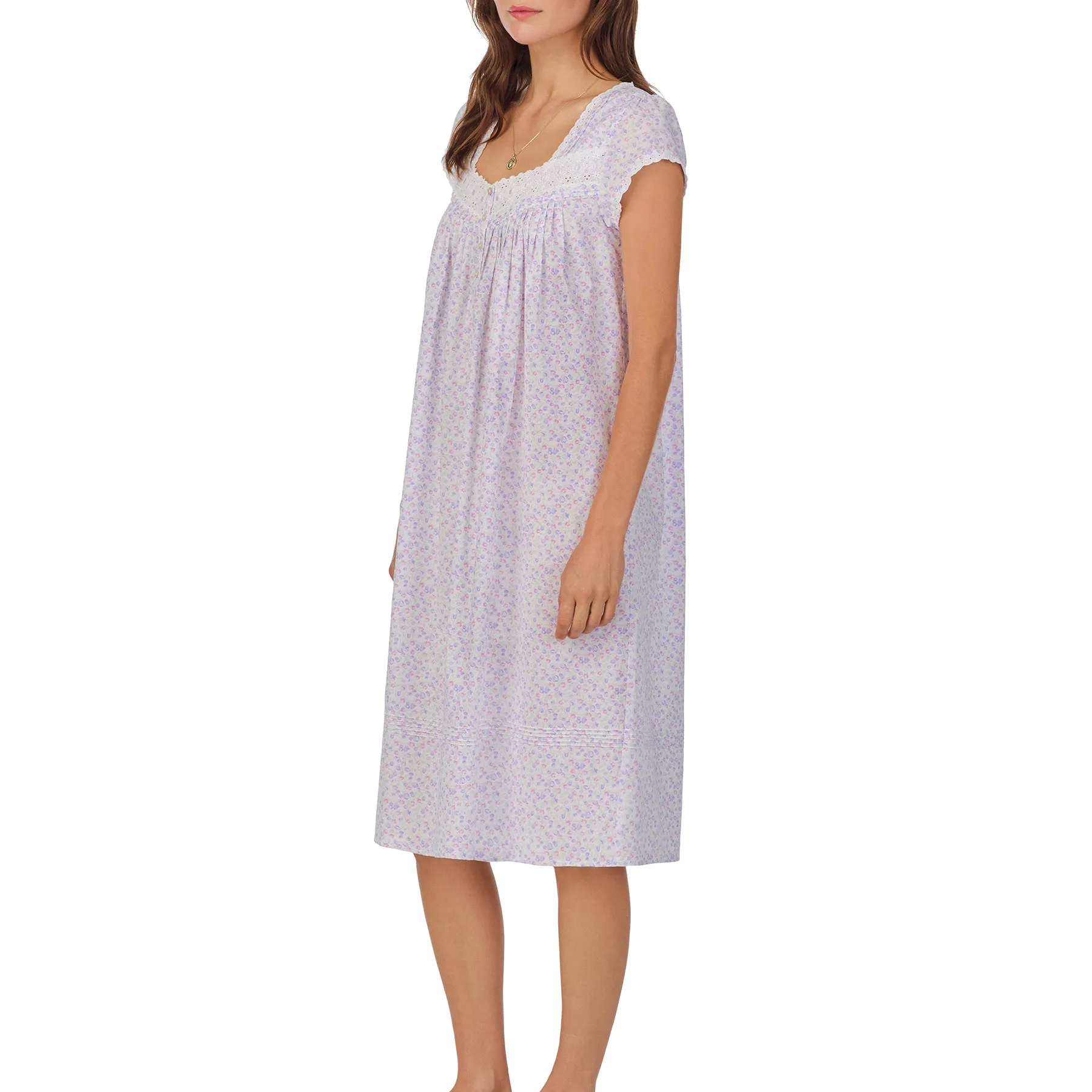 Eileen West Short Sleeve Gown