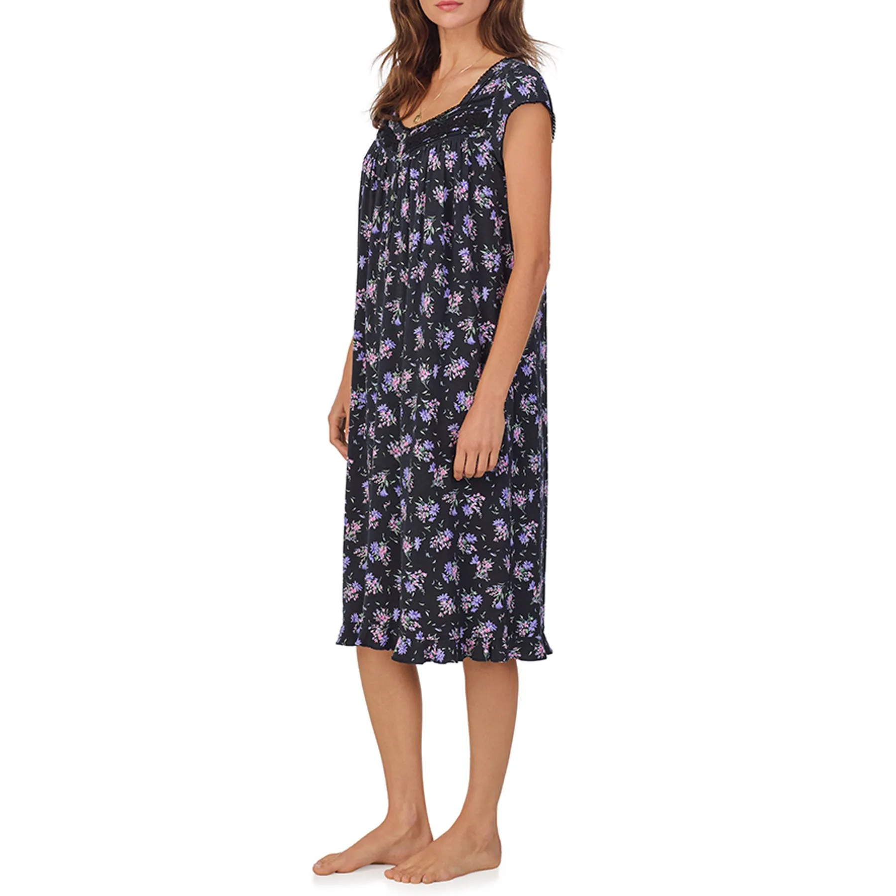 Eileen West Short Sleeve Gown