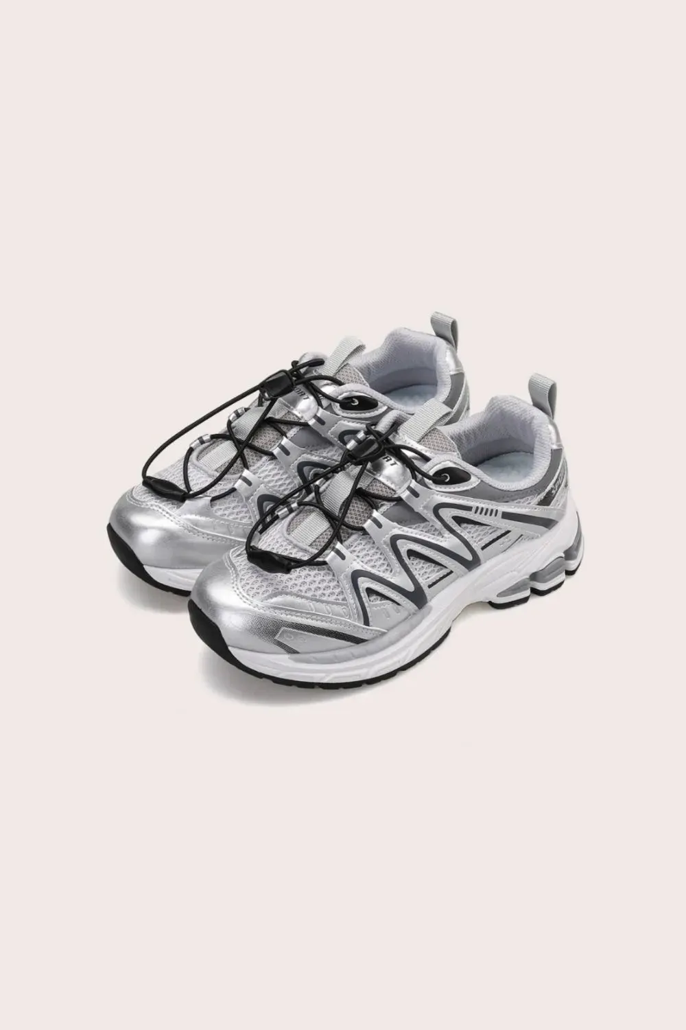 Elastic Lock Laces Mesh Breathable Athletic