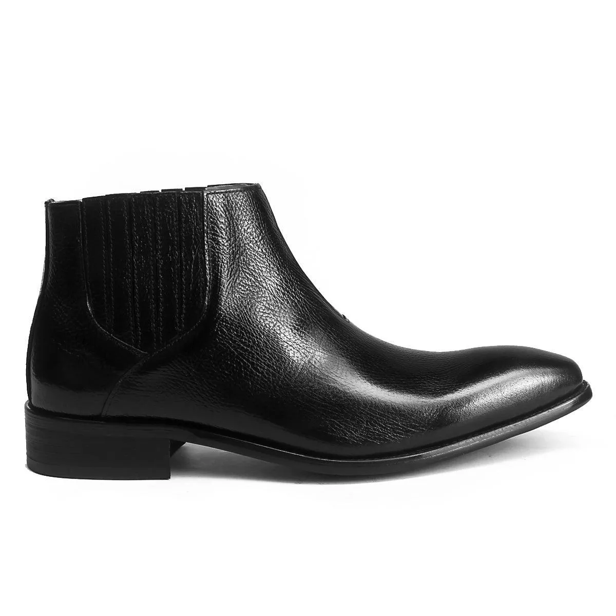 Elastic Sided Slip-On Chelsea Boots