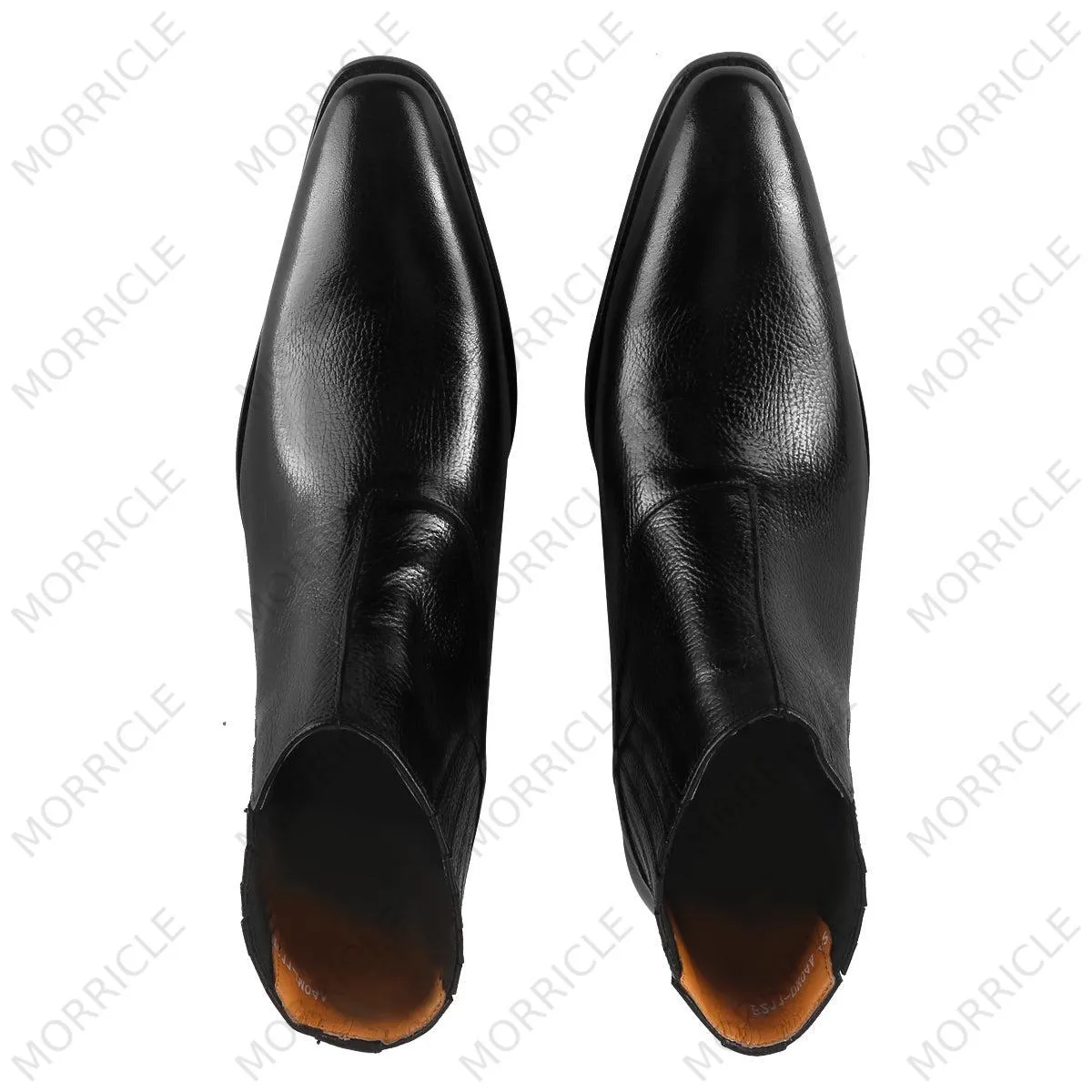 Elastic Sided Slip-On Chelsea Boots