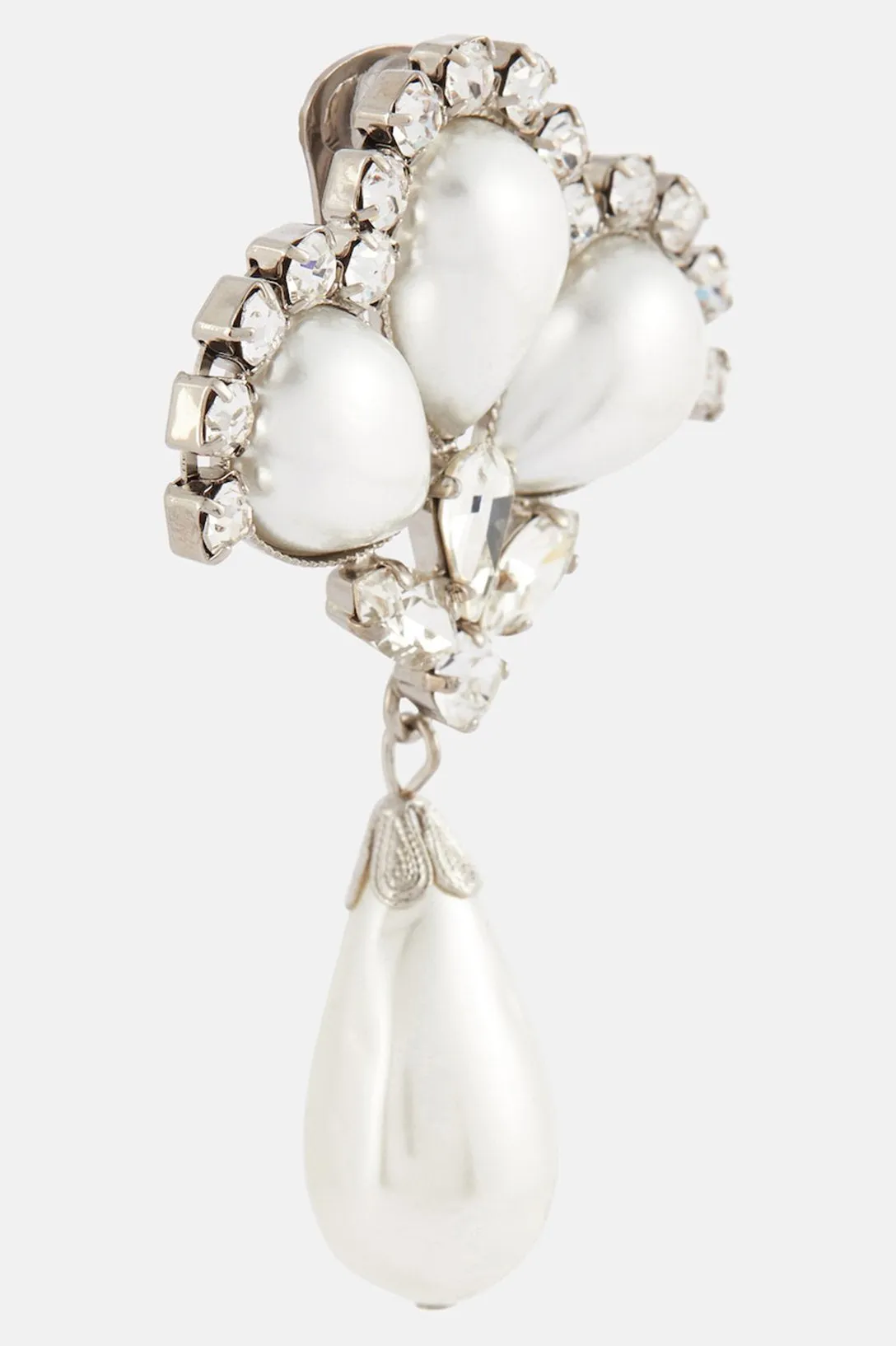 Elegant Teardrop Pearl Drop Earrings