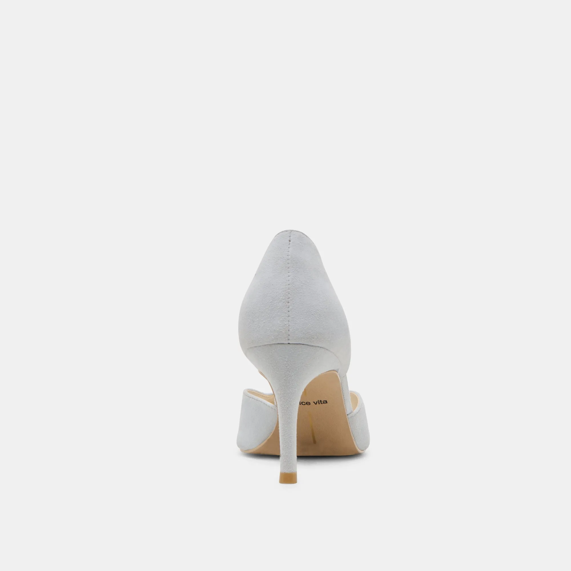 ELOY HEELS LIGHT BLUE SUEDE