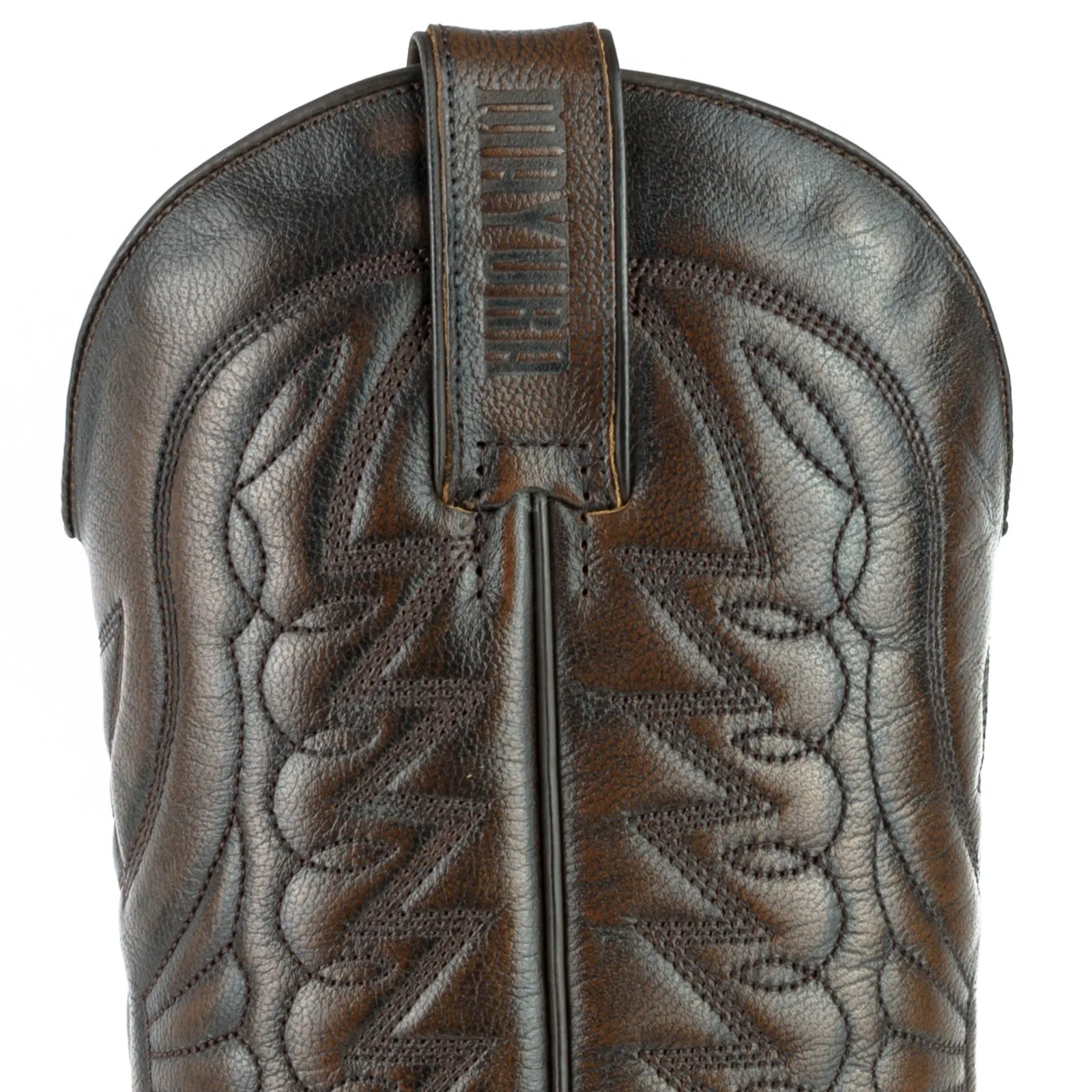 Exotic Handmade Brown and Yellow Leather 1935-C Texan Cowboy Boots for Women and Men