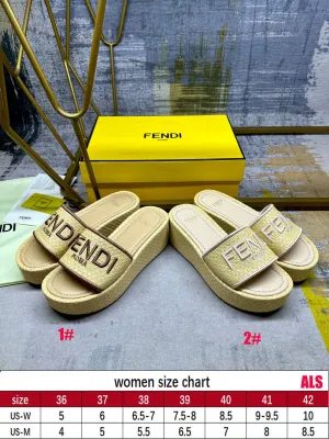 F platform Sandals