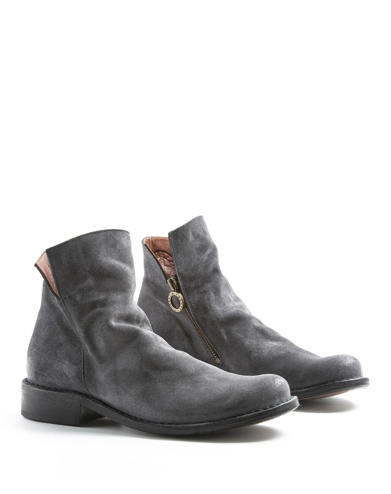 FAS Blue Suede Boots