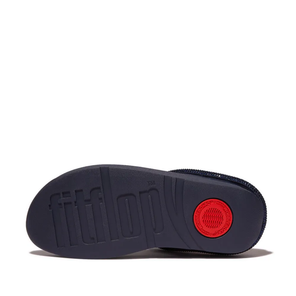 FitFlop Fino Crystal-Cord Leather