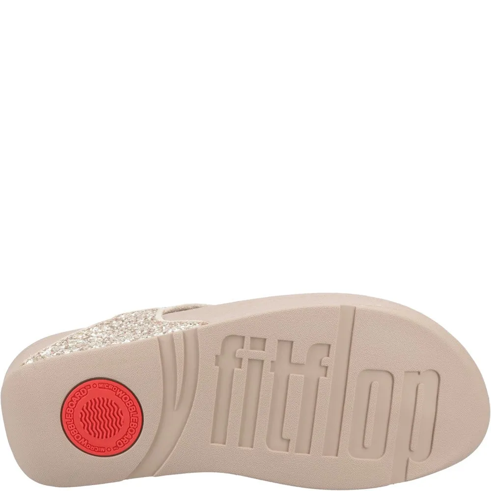 Fitflop Lulu Glitter Toe-Post Sandals