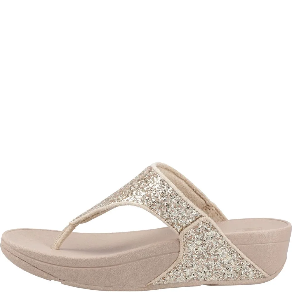 Fitflop Lulu Glitter Toe-Post Sandals