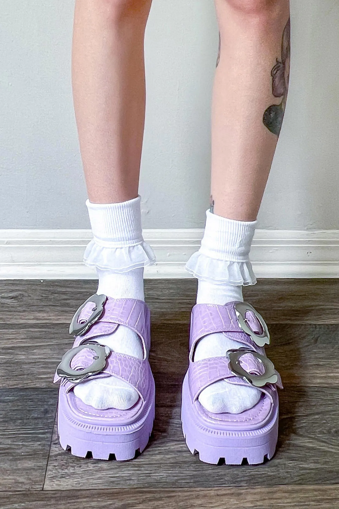 Flower Power Chunky Sandals