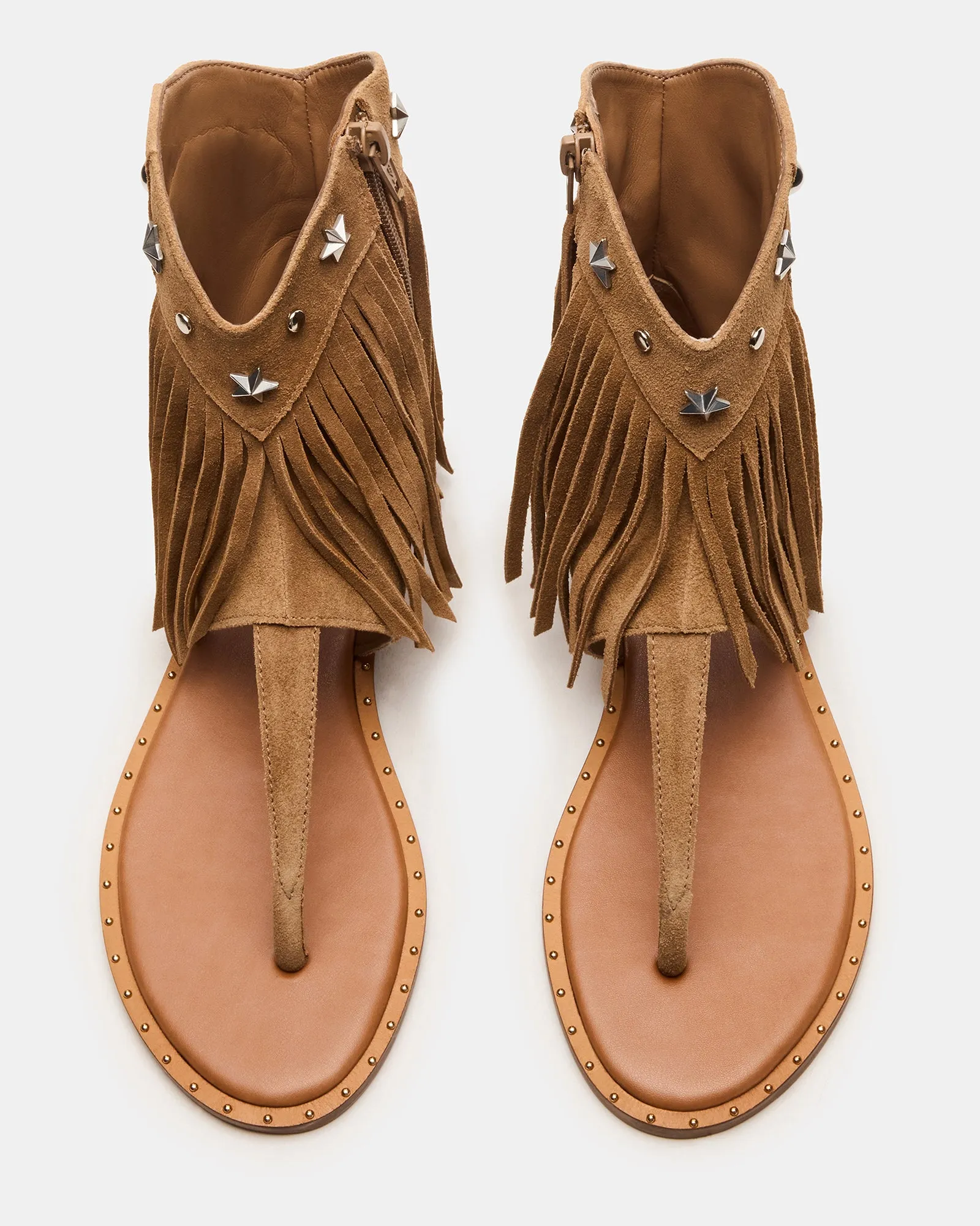 FOWLER CHESTNUT SUEDE