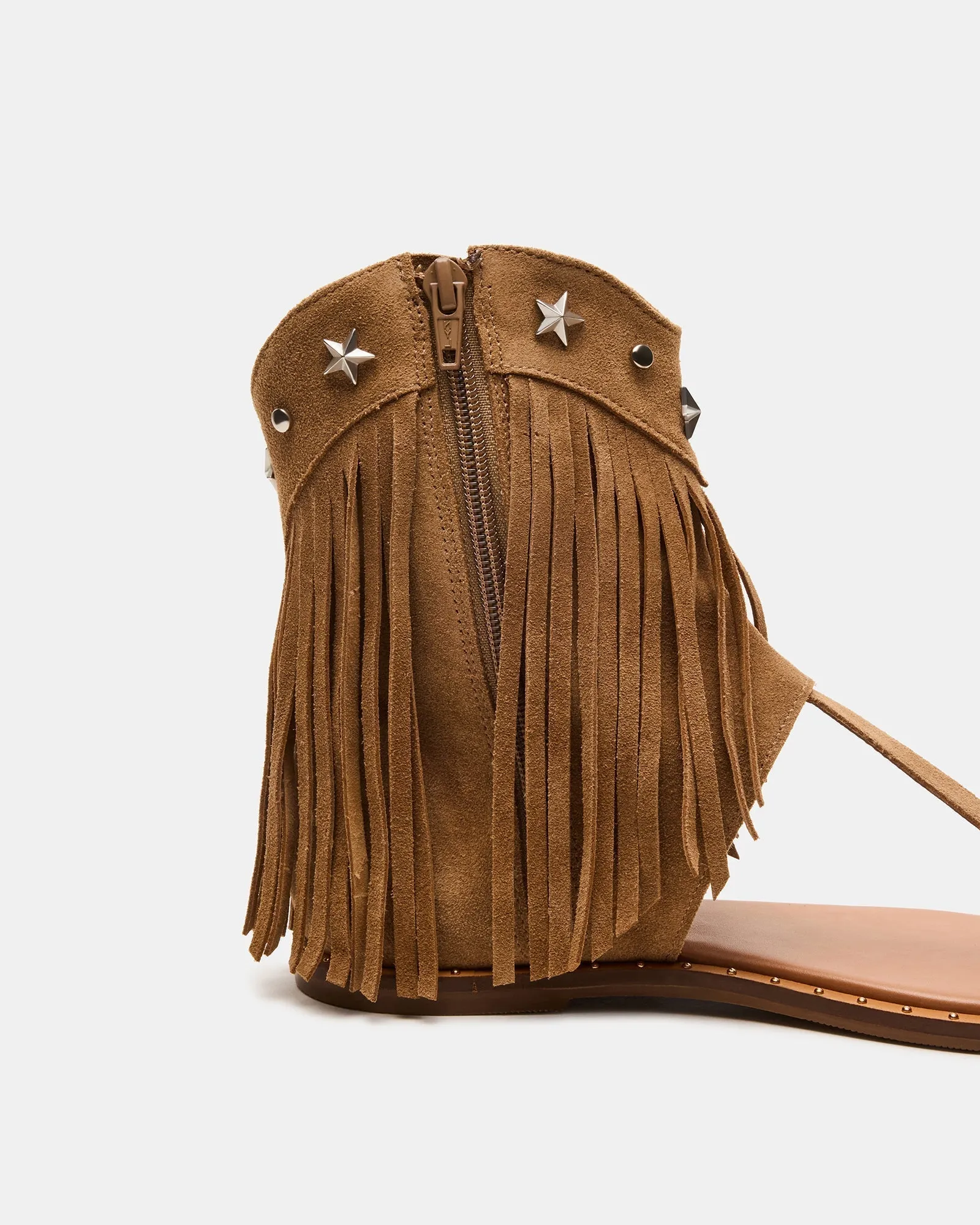 FOWLER CHESTNUT SUEDE