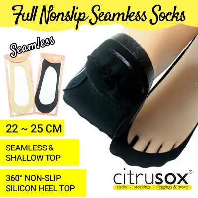 Full 360° Non-Slip Seamless Shallow Flats Socks