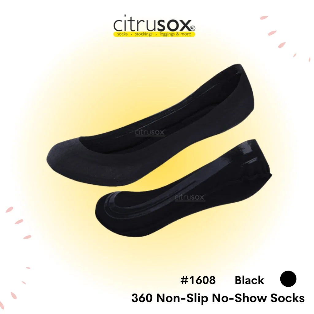 Full 360° Non-Slip Seamless Shallow Flats Socks