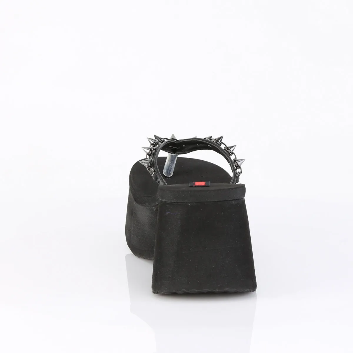 FUNN-35  Black Vegan Leather