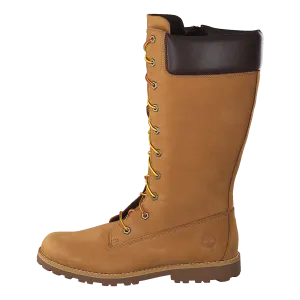 Girls Classic Tall Lace Up Wit Wheat