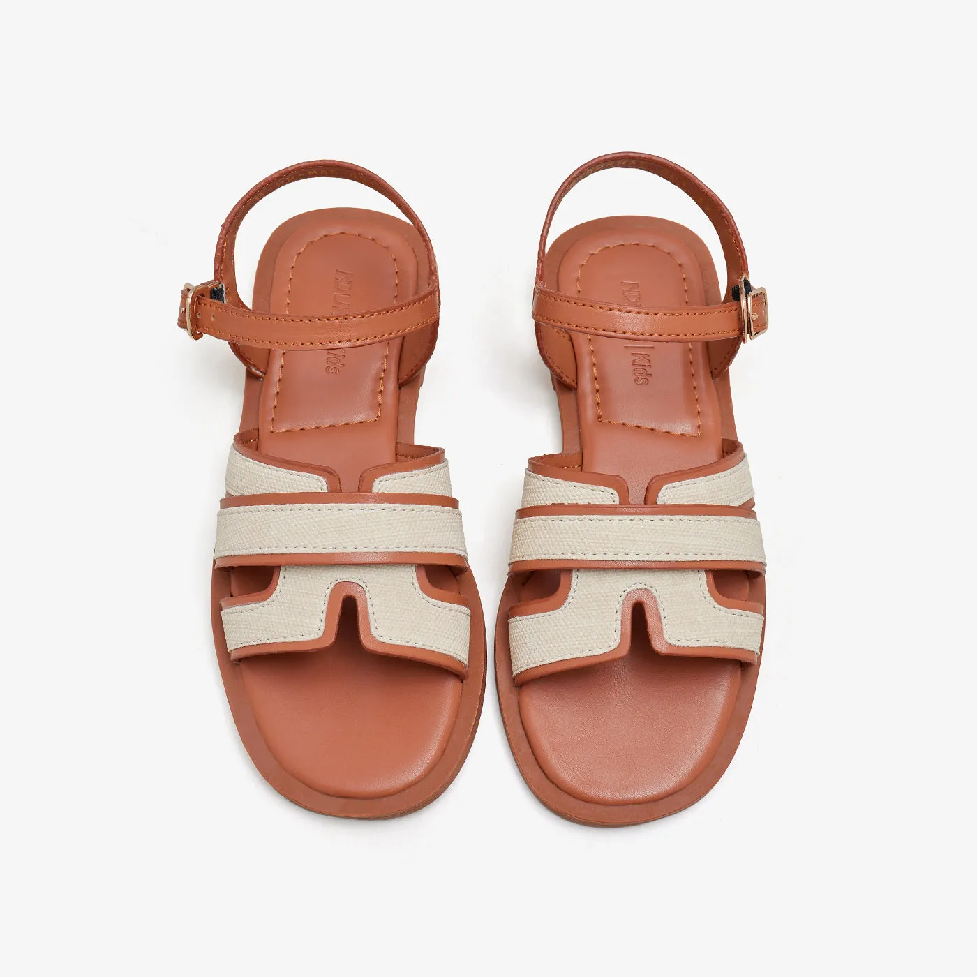 Girls' Trio Strap Sandals