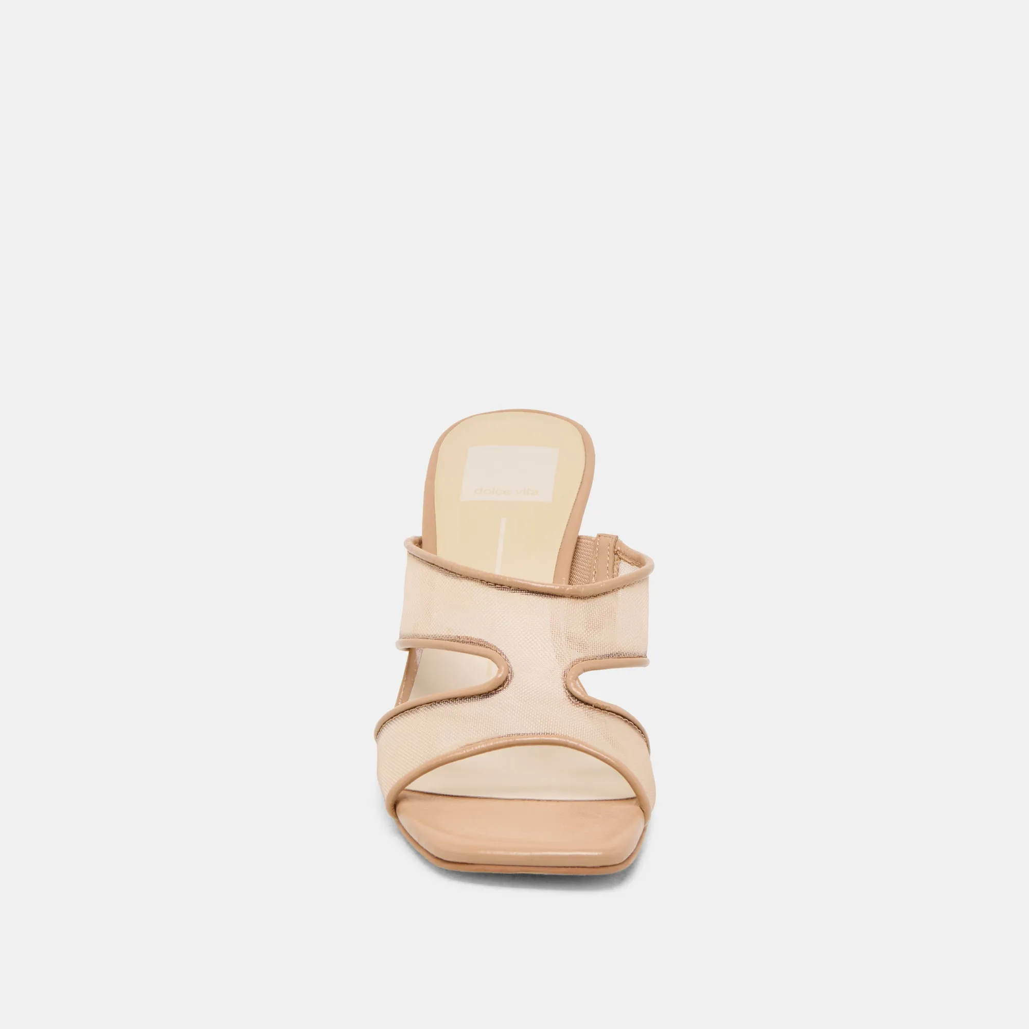 GITEL HEELS LIGHT TAN MESH
