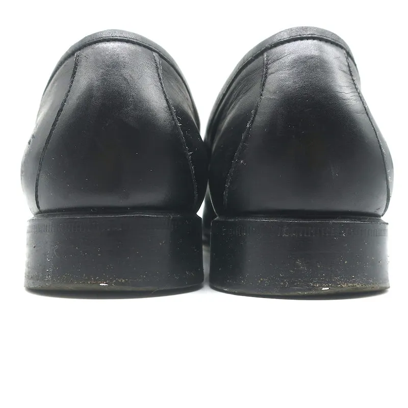 Gucci Horsebit Loafers Black Leather Size 11 B