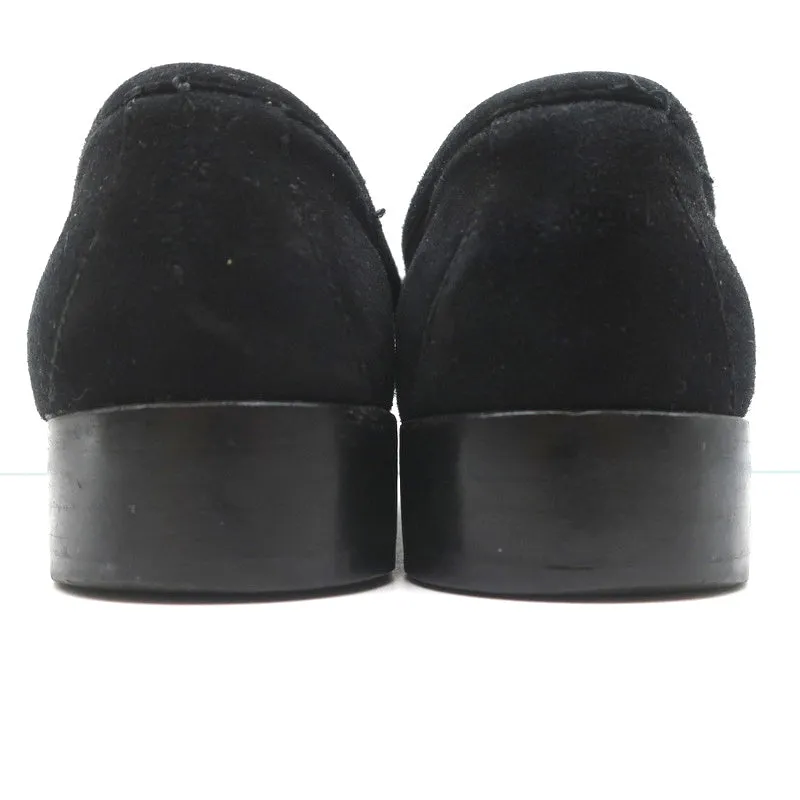 Gucci Horsebit Loafers Black Suede Size 7