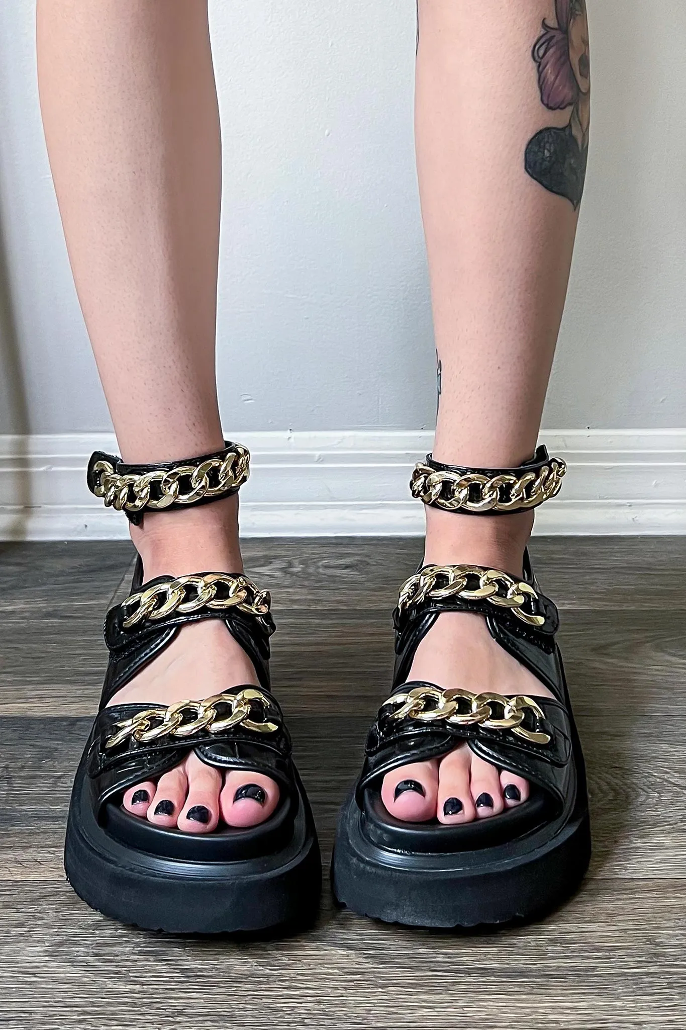 Hardcore Chain Sandals