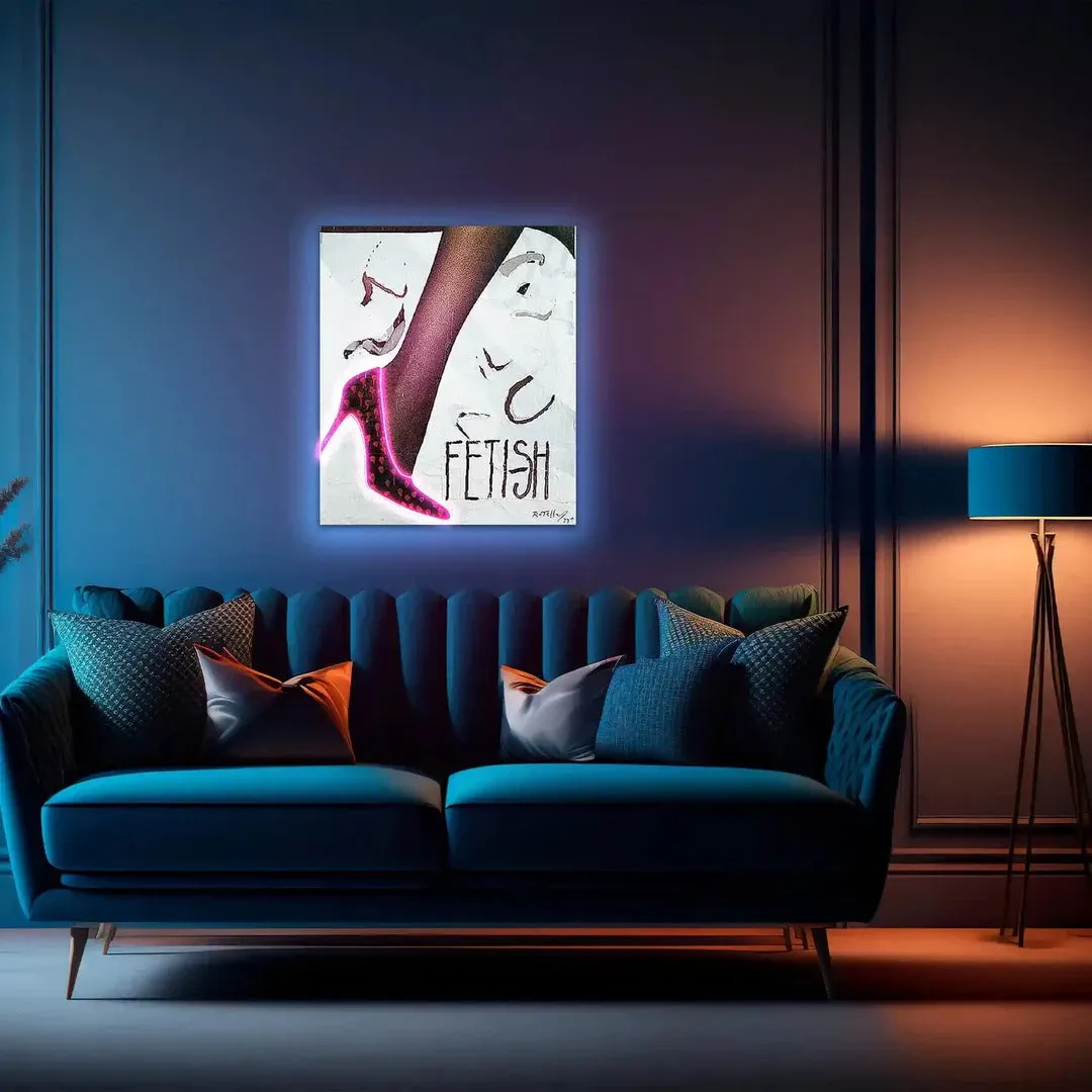 Heels under UV Light | Illuminate Your Steps in Style