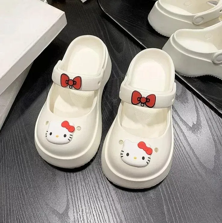 Hello Kitty Platform Sandals