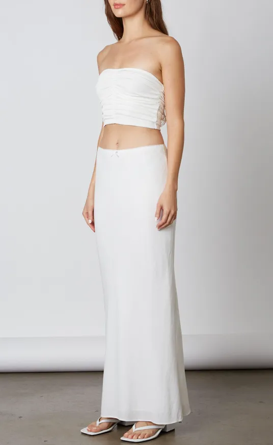 High Waisted Maxi Skirt