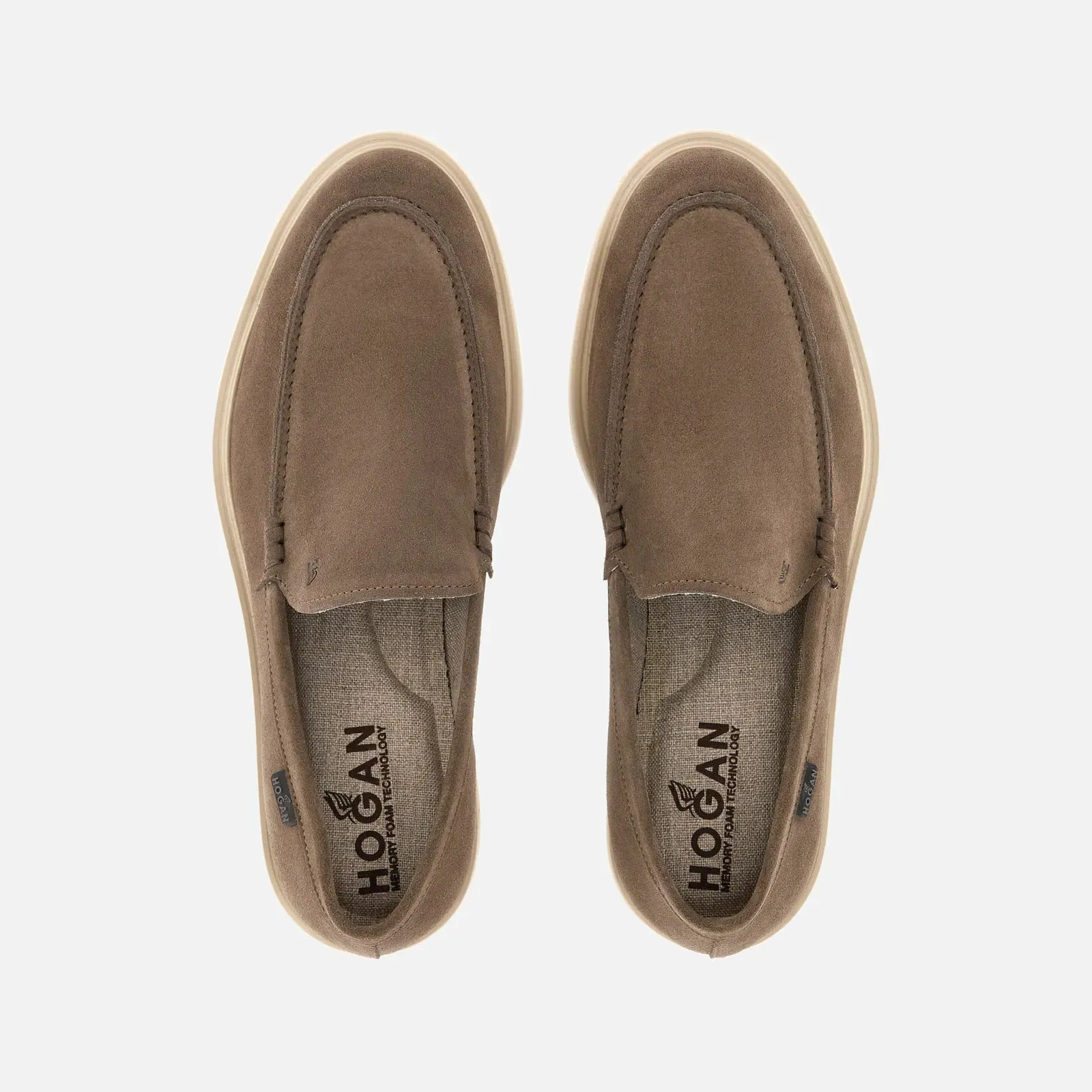 Hogan H616 Loafers - Brown