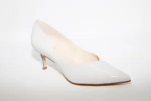HOGL - 9-106124 Light Grey Patent Heel Court Shoe
