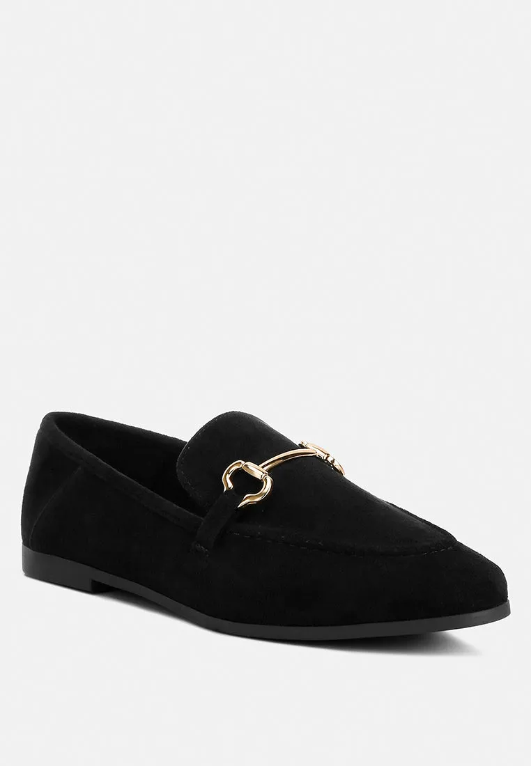 horsebit embellished loafers by RUW