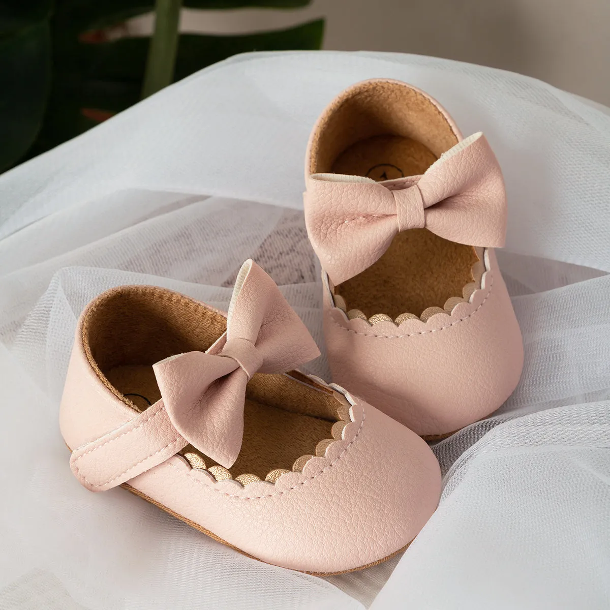 Infant Baby Girls Soft Sole Anti Slip Princess Dress Shoes